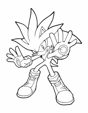 Sonic the Hedgehog раскраска