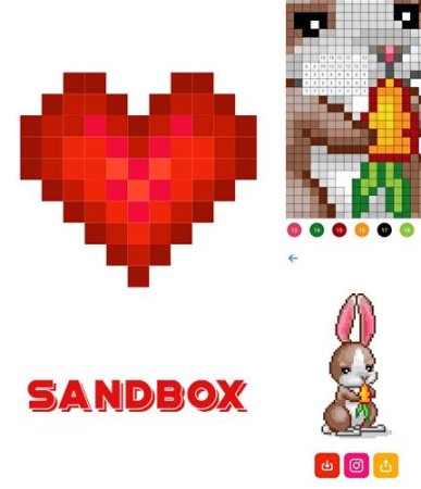 Sandbox раскраска