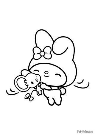 Разукрашки my Melody