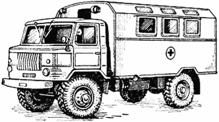 Шишига ГАЗ 66 рисунок