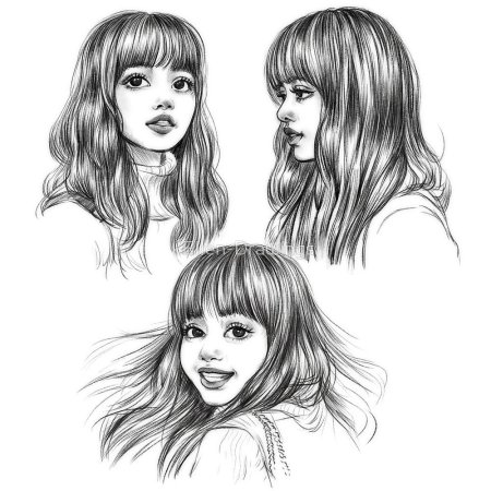 Рисунки BLACKPINK Lisa