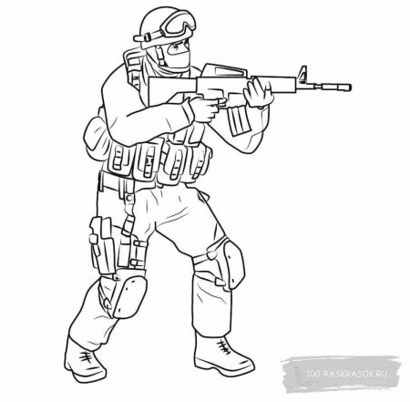 Раскраски стандофф 2