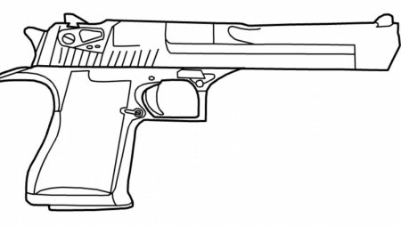 Desert Eagle чертеж