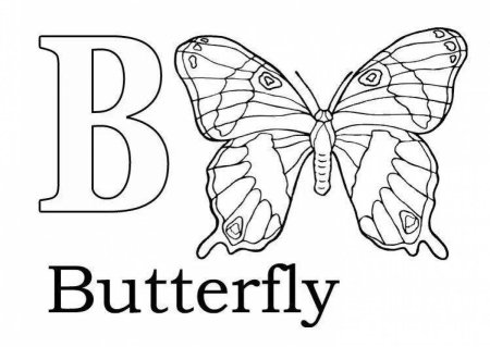 Раскраска "алфавит английский"