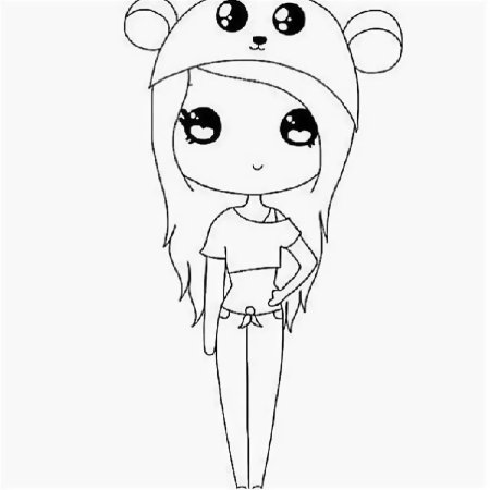 Раскраски для девочек для срисовки