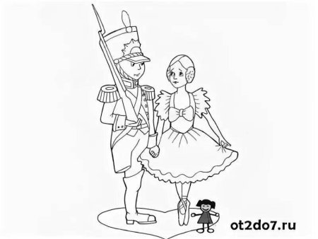 Раскраска к сказке стойкий оловянный солдатик