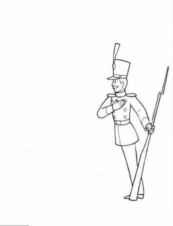Рисунок к сказке Андерсена оловянный солдатик