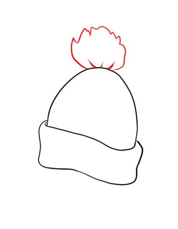 Шапка раскраска