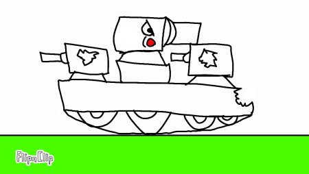 Раскраски танки кв 44