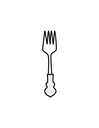 Эскиз вилки