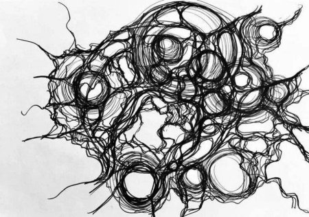 Нейрографика раскраска