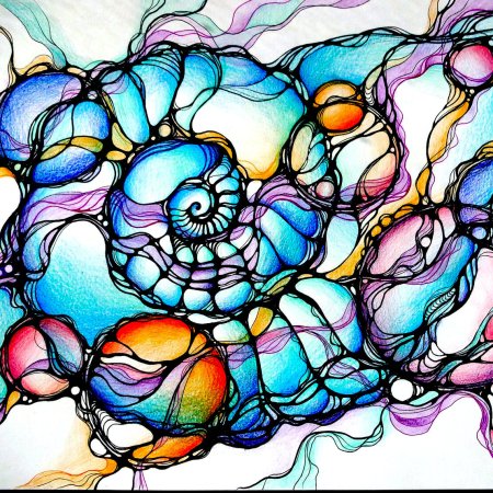 Людмила Коструб Нейрографика