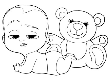 Раскраска босс молокосос 2