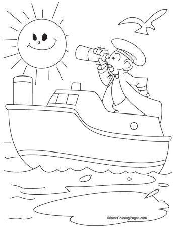 Морской флот раскраска