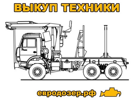 Раскраска КАМАЗ лесовоз
