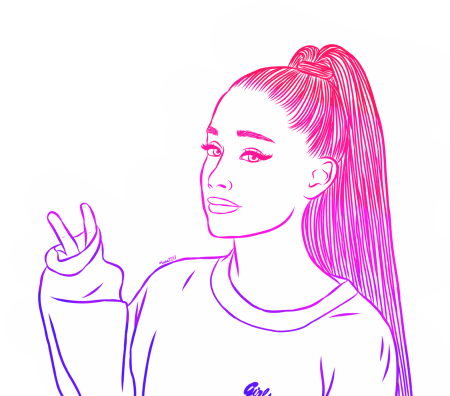 Раскраска инстасамка