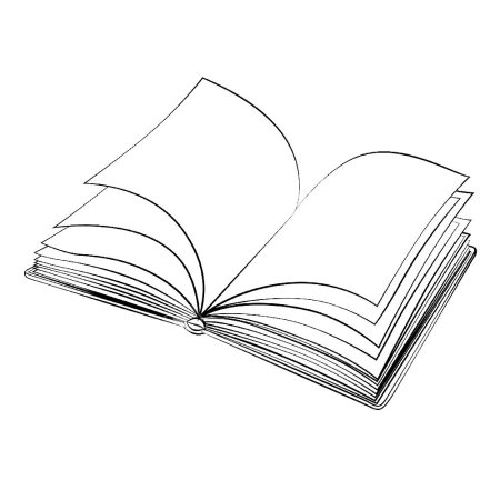 Раскраска "книга"