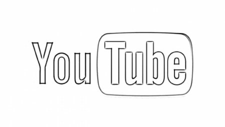 Раскраска youtube