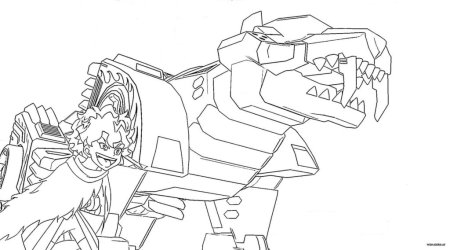 Дикий скричер раскраска