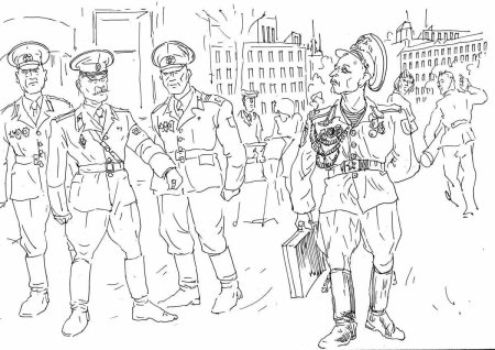 Армия рисунки карандашом