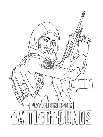 PUBG рисунки карандашом
