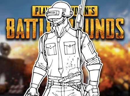 PUBG раскраска