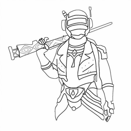 PUBG раскраска