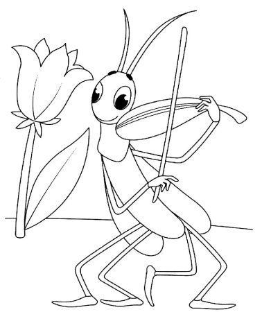 Муха Цокотуха кузнечик