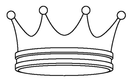 Корона контур