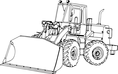 Раскраска трактор т 150