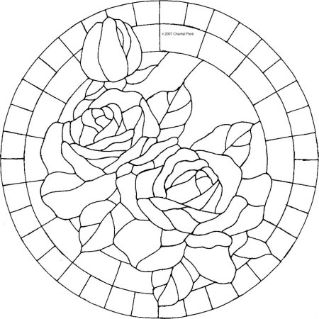 Эскиз витража