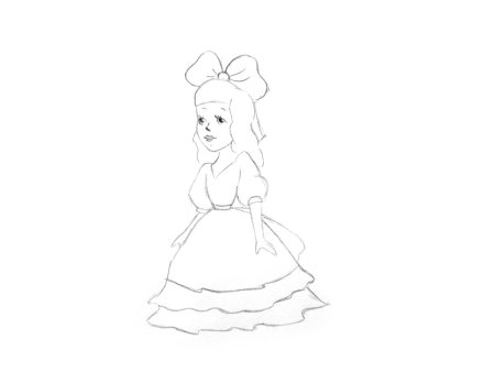 Мальвина рисунок