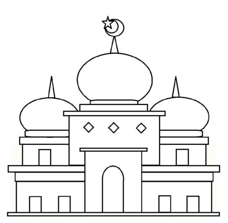 Мечеть для рисования