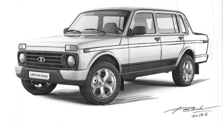 Раскраска ВАЗ 2121 Нива