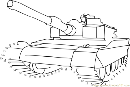 Раскраска танка Дора