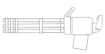 Чертежи м134 Миниган