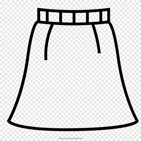 Юбка контур