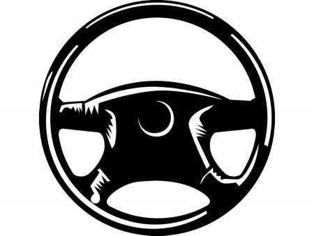 Руль трафарет