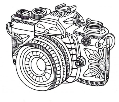 Фотоаппарат для раскрашивания