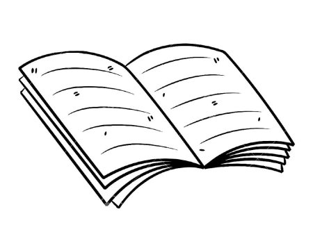 Раскраска "книга"