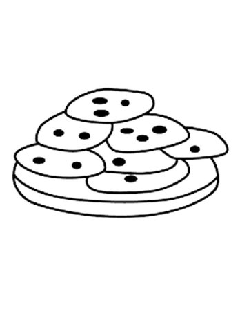 Блины раскраска