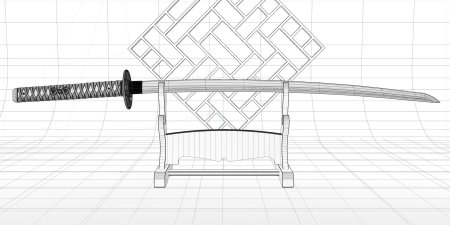 Катана зеницу чертеж