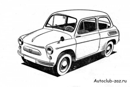 Габариты ЗАЗ 965