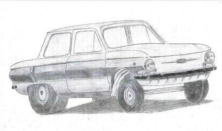 Раскраска ЗАЗ