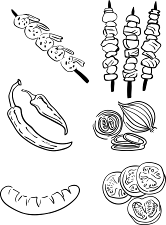 Графическая еда
