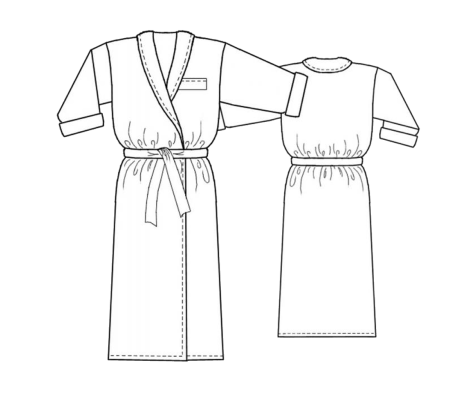 Моделирование халата