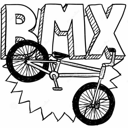 BMX рисунок