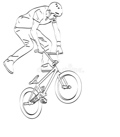 BMX карандашом