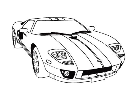 Автомобили (раскраски)