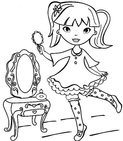 Раскраски Барби фашионистас